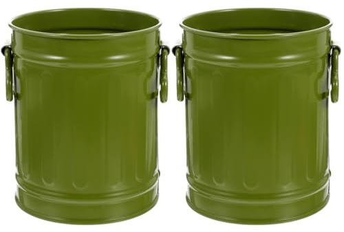 MAGICLULU Desk Trash can and Pen Holder 4.53 X 7.48 X 3.74 in Office Trash Container and Pencil Container Multi-Purpose Storage Holder for Home Bedroom Office and Makeup Brush