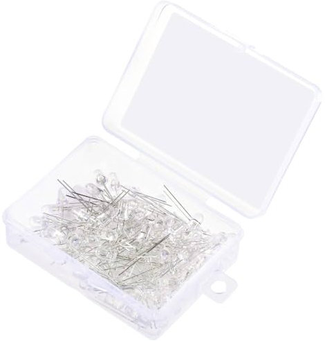 TRU Components LED bedrahtet Kaltweiß Rund 5 mm 19000 mcd 30 ° 20 mA 2.7 V, 3.4 V