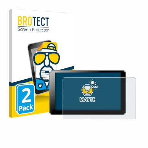 BROTECT Schutzfolie für Pioneer SPH-EVO950DAB | 2 Stück Entspiegelnder Displayschutz Made in Germany Matte Displayschutz-Folie Anti-Reflex Anti-Fingerprint Einfache Montage