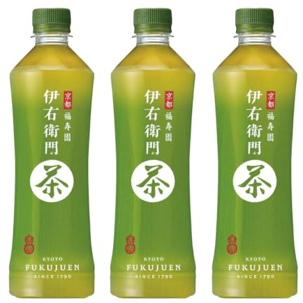 Suntory Iyemon Ryokucha Green Tea 525ml (3 Bottle)