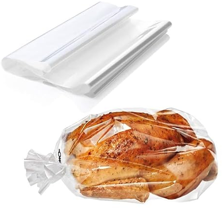 Clyictz Juego de 4 bolsas para cocinar, hornear, cosechar, plantas y más, bolsa de horno resistente para plástico de alta temperatura