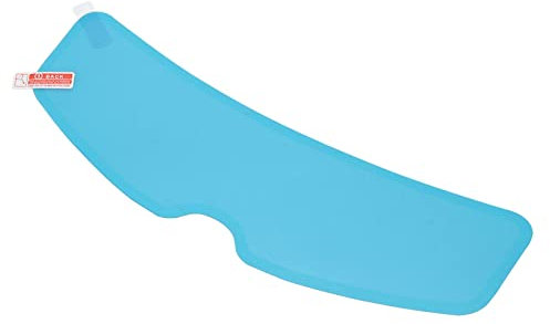 24.5cm Anti Rain Anti Fog Helmet Visor Film Nano Coating,Transparent PET Film Universal Application Protective for Motorcycle Helmets,Cycling