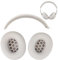 2 in 1 Studio Pro Silicone Case Cover Set, Anti-Scratch Ear Pad Cover/Zipper Headband Cover for Beats Studio Pro Headphone,Studio Pro Soft Silicone Protector Accessories(Off-White)