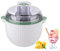 Ice Cream Maker Machine, Sorbet and Frozen Yoghurt Maker Machine, 1 Litre Capacity, Makes Delicious Home Made Ice cream in just 40 Minutes, Ideal for Freezing Sorbet, Snow Cups, Ice Cream Balls green