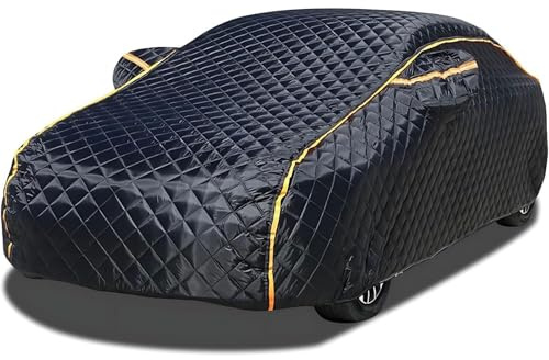 CARXB Autoabdeckung Anti-Hagel für Peugeot 206CC 207CC 307CC 308CC Cabriolet, Hagelschutzplane Auto Abdeckplane Staubdicht Wasserdicht, Verdickte Autoabdeckung mit Reflexstreifen Oxford-Stoffmaterial