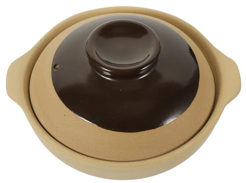 Didiseaon 1pezzi Pentola in Resistente per Uso Casseruola per Zuppa Multifunzione Pentola per Stufato Superficie Liscia