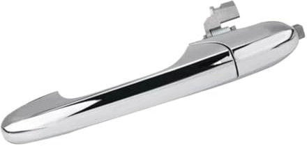 Outer Door Handle Drivers Side For Fiat For 500 2007-2018 Passenger Left Or Right Side Chrome Outer Door Handle 735592026 735592012 Driver Side Exterior Door Handle(Left)