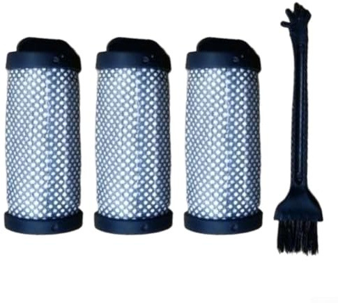 Filtro HEPA lavabile per aspirapolvere JIGOO T600, set di ricambio riutilizzabile con efficienza del 99,97%, telaio in plastica durevole per detergente per materassi