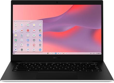 Samsung Chromebook Galaxy Go Intel Celeron 4GB RAM 64GB eMMC 14 ChromeOS Laptop - Silver (Renewed)