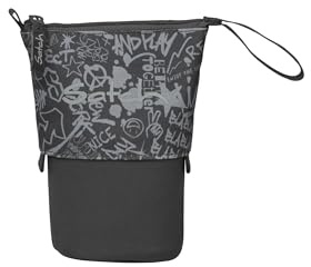 Satch Pencil Slider | Federmäppchen mit stehenden Stiftehaltern, 3 Innenfächern, Geheimfach und aus recycelten Materialien gefertigt