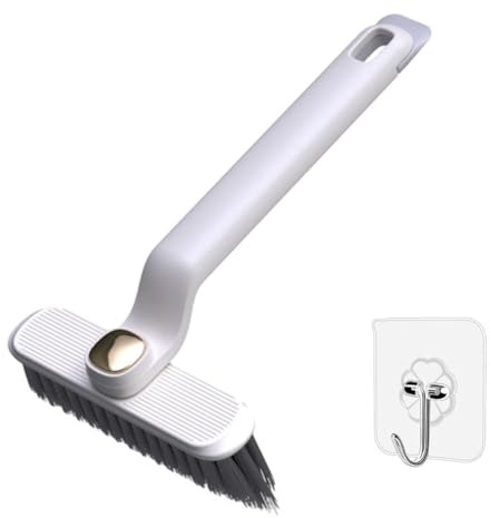 Ehwisbe Multifunction Rotating Crevice Cleaning Brush No Dead Corners Hard Bristle Space Brush for Bathroom&Kitchen A
