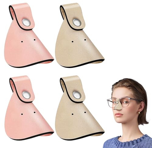 Nasenschutz Gegen Sonne Sonnenschutz Nase Nasenschutz Für Brille Nase Sun Protection,4 PCS, Unisex