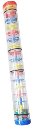 KSJOAIDDE Rainmaker Developmental Sensory Toy Rain Stick Shaker for Children Baby Kids 40 cm