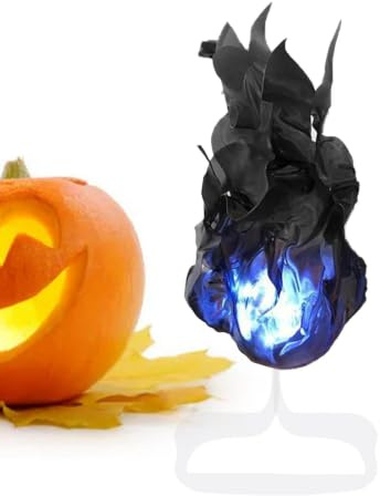 Fruusv Halloween svävande eldklot rekvisita flamlös läskig | Lysande eldklotsprydnader för spökhus temafester rollspel trädgård terrass korridor entré
