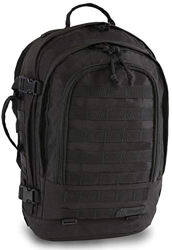 HIGHLAND TACTICAL Rumble US Militär Rucksack Schwarz
