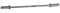 Sveltus Olympic Bar 220 cm mit Stopp-Hantelscheiben, Unisex, Erwachsene, verchromt