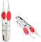 LHKJ 2 Pcs Pince à épiler LED en Acier Inoxydable Pince à épiler Professionnelle Kit, Illuminez Les Zones Sombres