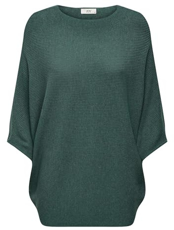JDY Damen JDYNEW Behave BATSLEEVE KNT NOOS Pullover, North Atlantic/Detail:Melange, XL