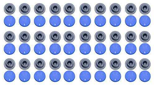 ULTECHNOVO 200 Stück 20-Mm-Fläschchen Gummistopfen Pilz Selbstheilende Gummi-Fläschchen Injektionsöffnung Flip-Caps Flaschenverschlüsse zum Öffnen von Glasfläschchen Und Flüssigkulturgläsern