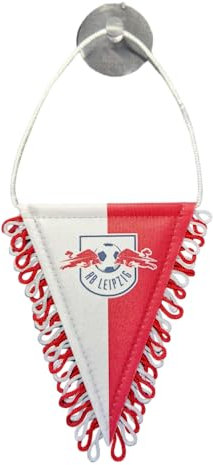 RB Leipzig Miniwimpel 9 x 12 cm Auto Wimpel mit Saugnapf Banner RBL - Plus Lesezeichen Wir lieben Fußball