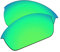 EZReplace Verres de rechange pour lunettes de soleil Oakley Flak Jacket (verres polarisés)., Vert printanier., taille unique