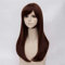 Uearlid Wig Anime Cosplay 65cm Spiel. DVA D.va copslay perücke Frauen braun Farbe hana aong kostüm perücke peruca DVA Cosplay Perücken