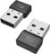[2-Pack] Rii Mouse Jiggler Nicht Nachweisbar, USB Maus Jiggler, Wackelmaus, Mausbeweger, Verhindert Bildschirmschoner und Schlaf-Modus, Plug and Play - Schwarz, 2-Stück