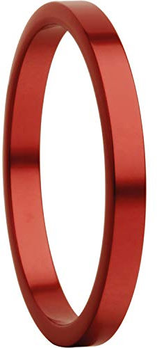 BERING Innenring schmal Aluminium rot 554-49-X1, Größe:10
