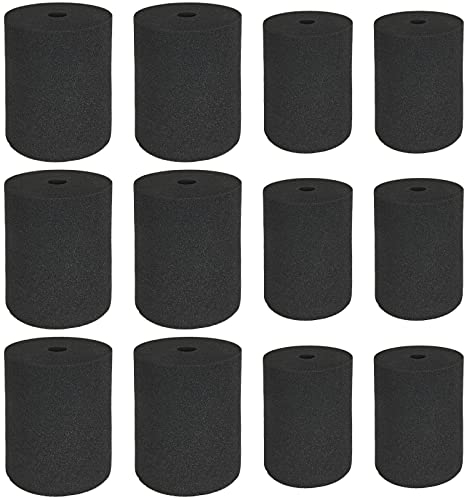 ACXFOND 12Pcs Cup Turner Foam Inserts Flexible Tumbler Foam Insert 2 Sizes for 3/4 Inch PVC Pipe Tumbler Turner Foam Fits 10 oz to 40 oz Tumbler Crafting