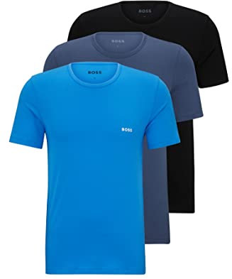 BOSS Tshirtrn 3p Classic T-Shirt sous-vêtement, Open Miscellaneous, L (Lot de 3) Hommes