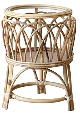 arzarf Bonsai Pedestal Plant Display Stand Plant Flower Stand Floor-to-ceiling Racks Living Room TV Cabinet Balcony Garden Flower Pot Rack Vase Pedestal Stands (Color : Grey)