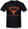 Men's Texas Longhorns Football Logo T Shirt Black XL