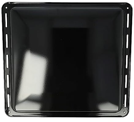 vhbw Backblech kompatibel mit Zanker KOB25602XK, KOB25622XK, KOU10301XB, KOU10301XK, KOU10311XB, KOU10311XK Backofen - 42,2 x 37,6 x 4 cm