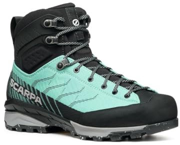 Scarpa W Mescalito TRK Planet GTX Grün-Schwarz - Gore-Tex Leichter atmungsaktiver Damen Gore-Tex Trekkingschuh, Größe