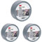 3M Nastro adesivo 1900 Value Nastro adesivo grigio argento per tutti i lavori di riparazione, etichettatura e sigillatura, 50 mm x 50 m, 1 rotolo di nastro adesivo (Confezione da 3)