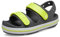 Crocs Unisexe Enfant Crocband Cruiser Sandal T Sandales, Slate Grey/Acidity, 23/24 EU