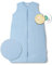 Mausito Schlafsack Baby Monate 2.5 TOG I Oeko-TEX Baby Schlafsack Schadstoffrei Ganzjahresschlafsack Baby (Steinblau, 70 cm (3-6 Monate))