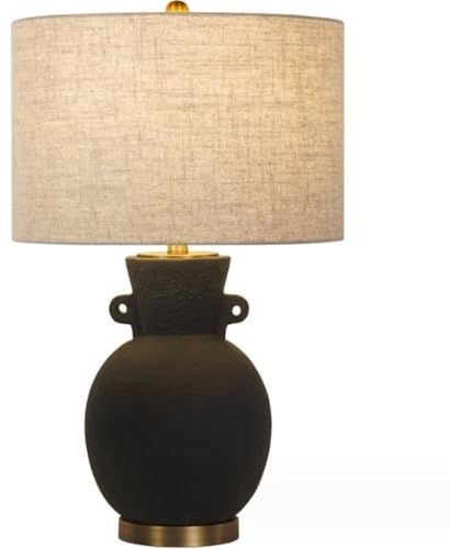 THisga Ceramic jug Large Table lamp Vintage Bedside lamp Minimalism Decorative Table lamp Bedroom Study Hotel Living Room E27 40.5 * 77cm