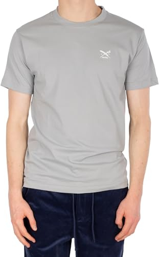 IRIEDAILY Chestflag Tee, Cool Grey, M