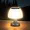 Wilktop Solar-Tischlampe für den Außenbereich, tragbare kabellose LED-Lampen IP54 Wasserdicht Solarleuchten für den Innenbereich, Terrasse, Garten, Schlafzimmer, Wohnzimmer