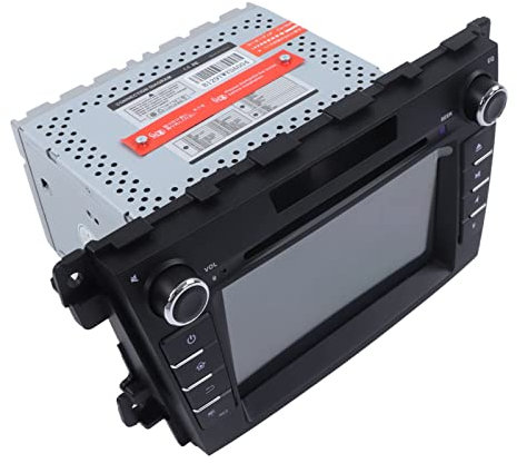 Car Multimedia Player 7in Double Din Car Stereo Head Unit CD DVD Multimedia Player Navigation Replacement for CX7 2008‑2014 Car CD VCD DVD In Vehicle Technology & Safety Radio