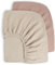 Bearmoss 2er Set Kinder Spannbettlaken,Musselin-Bettlaken 100% Baumwolle Baby-Bettlaken 60x120cm/140x70cm Reisebett Spannlaken Beistellbett Leintücher (Misha)