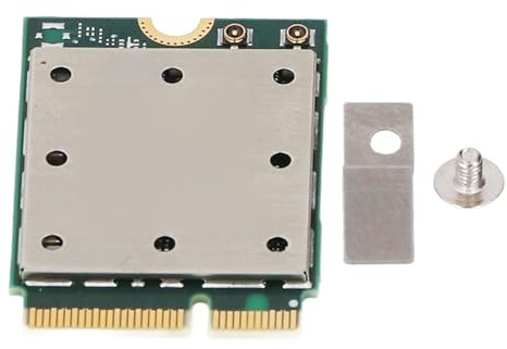 Drahtloses Netzwerkkartenmodul, QCNCM865 Drahtlose Karte 2,4 G 5 G 6 GHz Triple Band M.2 Bluetooth 5.3 WiFi7 5,8 Gbit/s Drahtloses Netzwerkadapterkartenmodul für 11