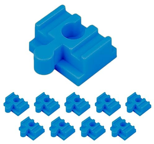 Gleisverbinder aus,Gleisverbinder aus - Schienenadapter für Holzeisenbahn, Bahnschienenverbinder für Kinder ab 3 Jahren, Set mit 10 -Bahnschienenadaptern