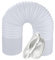 Tubo Scarico Climatizzatore, Tubo Condizionatore Portatile, Tubo di Scarico Aria Condizionata, Tubo Flessibile di Scarico, Tubo Climatizzatore, Tubo Flessibile di Sfiato CA di Ricambio, 130mm/1,5M