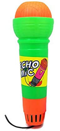 1pc Children's Toy Echo Microphone Mic Voice Changer Toy Gift Birthday Present Kids Party (Random Color )