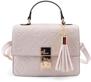 Aldo Women's Bovan Top Handle Bag, Ivory, Medium