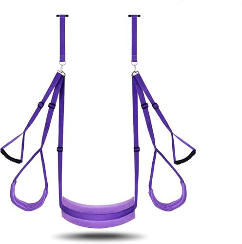 Kutocesy Giochi Sessuali dell'Amore Regolabile Altalena del Sesso Robusta e Sicura BDSM Feticcio Giocattolo a Fascia per Adulti Coppie Gioco Estremo