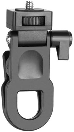 MARCBUSE Monitors Camera Mount Clamp Clip For LCD Display Top Fill Light Holder With 1/4 Screw For Phone Tablet