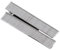 1000 grapas en forma de U/T/puerta, longitud 8/10/12 mm, clavos plateados de alta resistencia for uso en taller(10mm)
